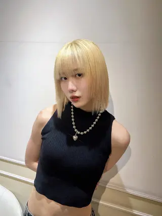 ショート カラー レイヤー×髪質改善 マネージャー安藤光司のヘアスタイル