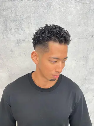 ショート パーマ メンズ メンズ/パーマ KAZUKIのヘアスタイル