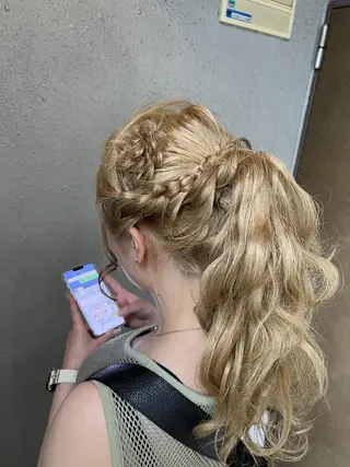 ロング 山室 敬義のヘアスタイル