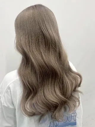 ロング カラー ヘアアレンジ ‪✝︎カラーモデル 募集/フウカ‪✝︎のヘアスタイル