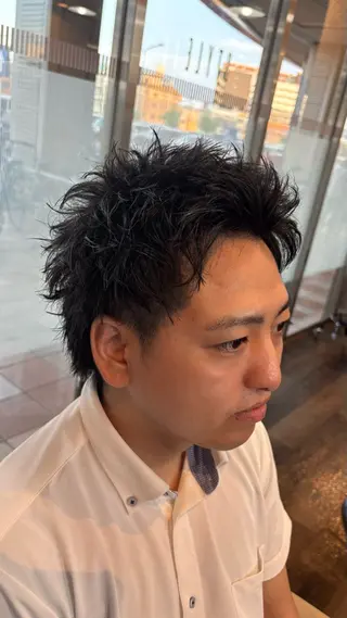 ショート パーマ STYLE所属・山本 勝巳のヘアスタイル