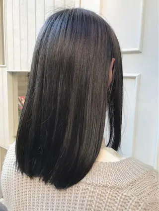 ミディアム Blanco 村松 美里のヘアスタイル