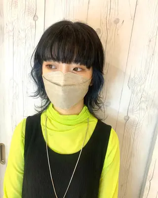 ミディアム 今村公介 ブリーチ特化、派手髪のヘアスタイル