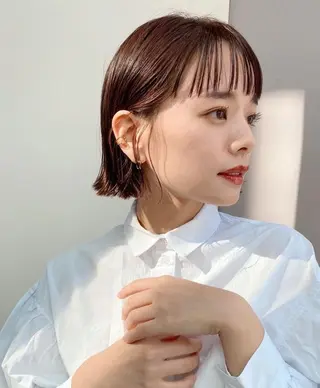 ショート HAIR MAKE miel所属・🫧透明感カラー🫧 SHINSEIのヘアスタイル