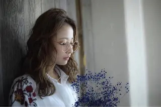 セミロング カラー パーマ 近藤 亮太のヘアスタイル