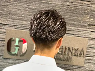 ミディアム メンズ HIRO GINZA 池袋東口店所属・林田 龍明のヘアスタイル