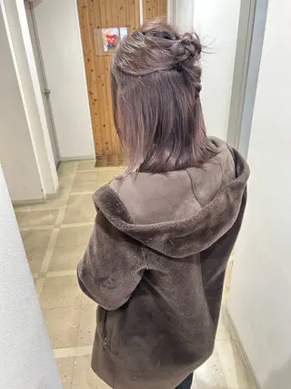 ショート カラー ショート/ボブ専門 宮脇美奈/南船場のヘアスタイル