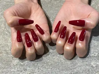 ネイル 【やり放題専門店】 スカルプ&長さ出しのネイルデザイン