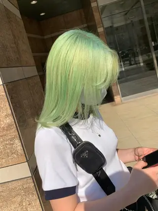 ミディアム 牧内 拓のヘアスタイル