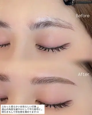 アイブロウ seReno eyebrow&eyelash 目黒本店所属・seReno💎 natsukoの眉毛・アイブロウイメージ