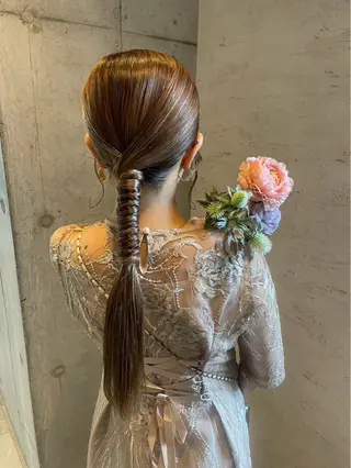 ロング ヘアアレンジ Reve resort所属・美髪× ヘアセット✨Araiのヘアスタイル