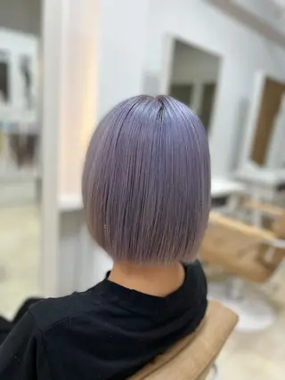 セミロング カラー パーマ ヘアアレンジ メンズ キッズ ネイル マツエク・マツパ アイブロウ ブリーチ特化型✂️ ハイトーンカラー👨のヘアスタイル