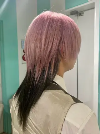 カラー 八馬 那由多のヘアスタイル