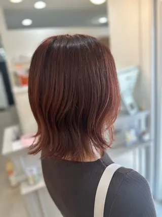 ミディアム Carrefour OHANAのヘアスタイル