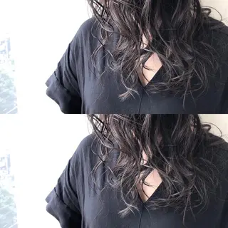 セミロング 小澤大輔 YOLO hairのヘアスタイル