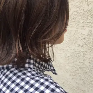 ショート カラー 中津/柔らかカラー/ ナガオ イズミのヘアスタイル