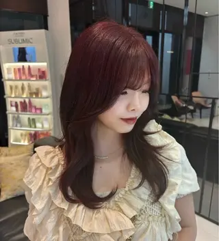 ロング カラー KEEN吉祥寺🎀 MIYUのヘアスタイル