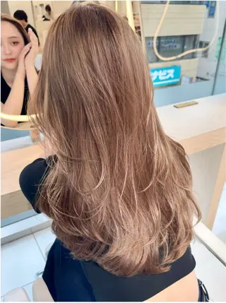 ロング カラー 🫧透明感 × 艶髪カラー🫧このかのヘアスタイル