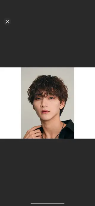 パーマ メンズ 伊藤恵悟 モデル募集のヘアスタイル