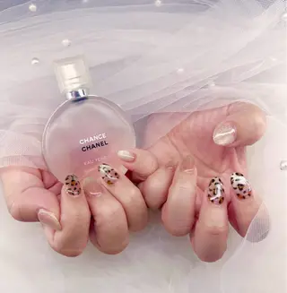 ネイル 🌸束感マツエク🩵 SAKURA🩵🌸のマツエク・マツパデザイン