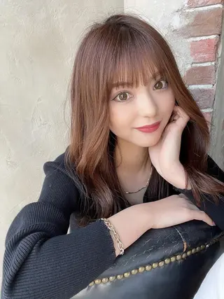 セミロング モテ髪🤍こなれヘア 藤山裕大のヘアスタイル