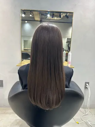 ロング カラー ウェーブパーマ/ レイヤー/齋藤大貴のヘアスタイル