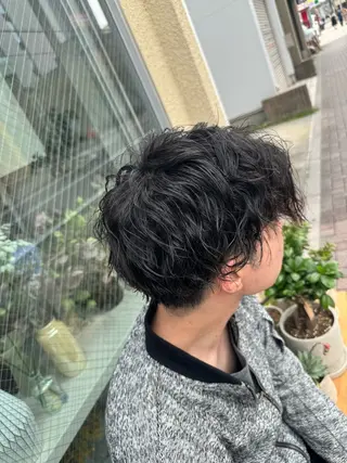 パーマ 花見 亜沙美のヘアスタイル