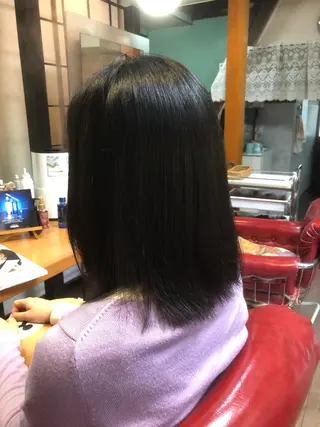 セミロング 🏰秘密基地店 サユリ美容室💎のヘアスタイル