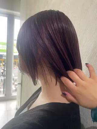 ミディアム ラム【CLAP】 🤍のヘアスタイル