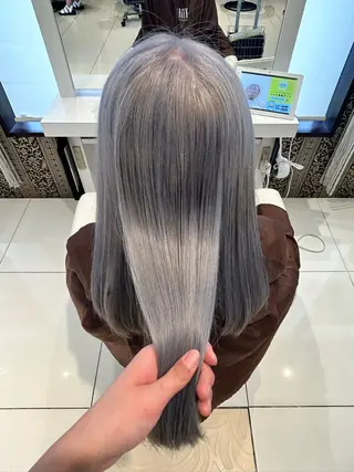 ロング カラー EARTH 浜松市野店所属・艶髪/透明感 /YURIA🤍のヘアスタイル