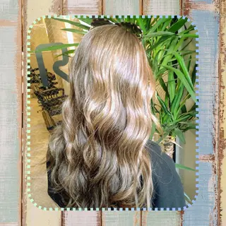 ロング カラー GR 髪質改善トリートメント×ヘッドスパ【ジーアール】所属・🌺中村🌺毎日楽し くなる髪をご提案✨のヘアスタイル