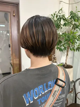 ショート 谷澤 朋佳のヘアスタイル
