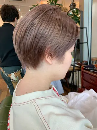 ショート カラー リピーター多数🌟 メンズ限定 松本理沙のヘアスタイル