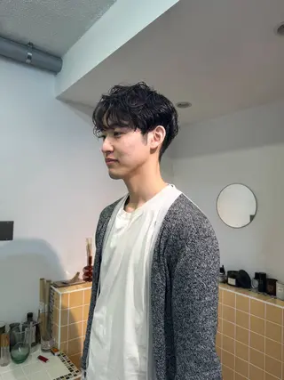 パーマ メンズ Seeknext // Rukaのヘアスタイル