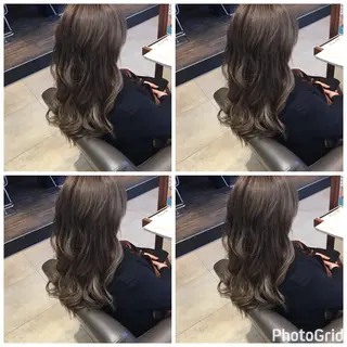 ロング カラー Rubik's江坂 ルービックえさかのヘアスタイル