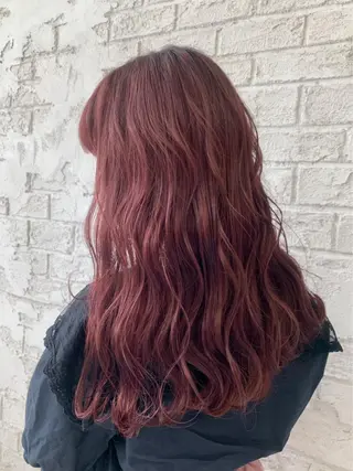 ロング カラー 💗モテガーリー💗 rumi♡のヘアスタイル