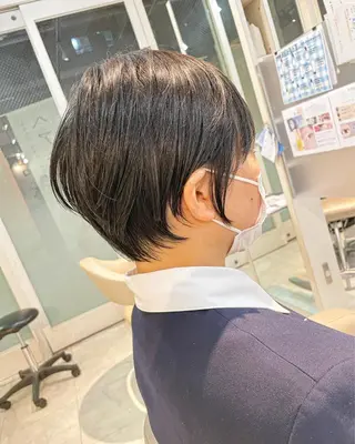 ショート 本田 卓也のヘアスタイル