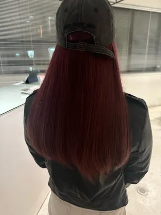 ロング カラー MAO SHIRATOのヘアスタイル