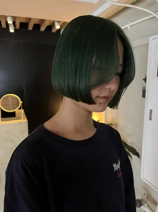 ショート カラー 田添 幹宜のヘアスタイル