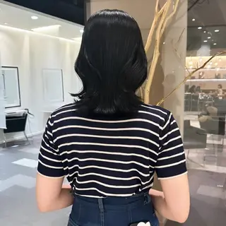 ミディアム Sayu🤍ktwo -nagoyaのヘアスタイル