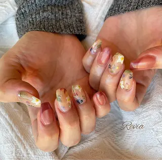 ネイル revia所属・ERI Nailistのネイルデザイン