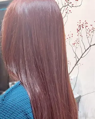 カラー gimmick自由が丘所属・自由が丘/駅近/艶髪 /骨格補正/土屋優希のヘアスタイル