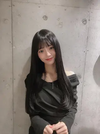 ロング カラー ［パサつき改善］＊ 髪質改善ケアサロン＊のヘアスタイル