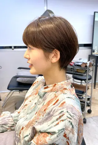ショート 会田 渡夢のヘアスタイル
