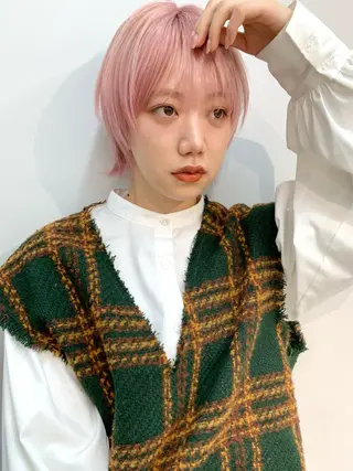 ショート raika .のヘアスタイル