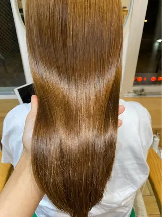 ロング パーマ Chill所属・三矢 ちなつのヘアスタイル