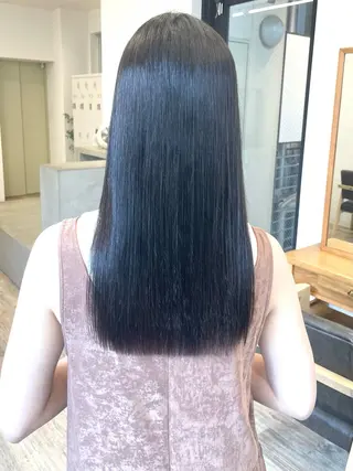 セミロング 艶髪/髪質改善 ナカムラのヘアスタイル