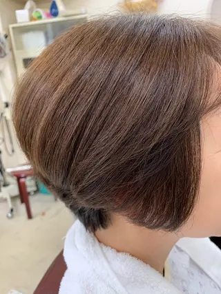 ミディアム 竹内 秀美のヘアスタイル