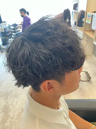 パーマ メンズ メンズ特化/パーマ/ フェードWATARUのヘアスタイル