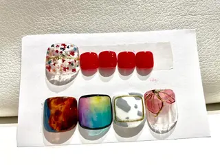 ネイル mamAsIenne所属・深沢 せいなのネイルデザイン